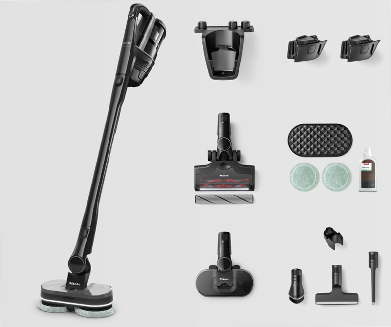Triflex HX3 Plus Aqua - Aspirapolvere Elettrico Nero