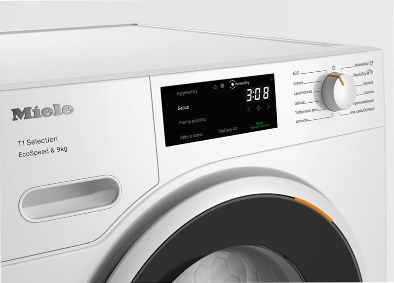TSH783WP EcoSpeed&9kg - Asciugatrice a Pompa di Calore C Bianco