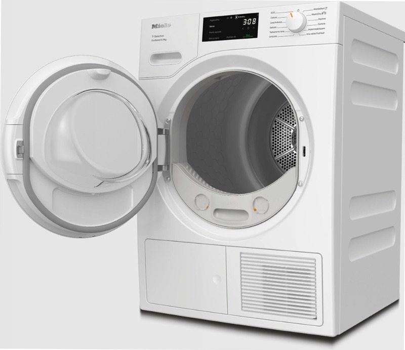TSH783WP EcoSpeed&9kg - Asciugatrice a Pompa di Calore C Bianco