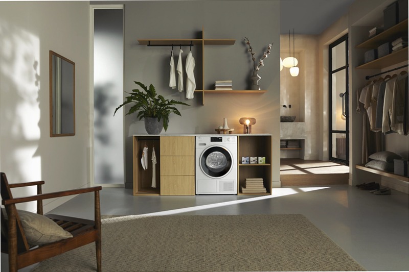 TSH783WP EcoSpeed&9kg - Asciugatrice a Pompa di Calore C Bianco