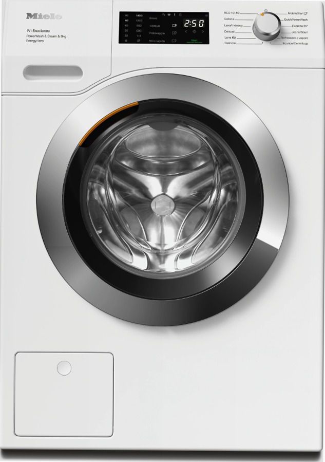 WEE395 WCS PWash&Steam&8kg - Lavatrice Frontale Bianco