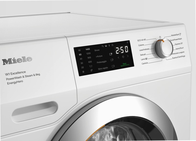 WEE395 WCS PWash&Steam&8kg - Lavatrice Frontale Bianco