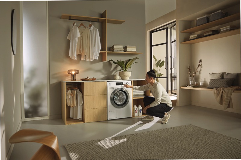 WEE395 WCS PWash&Steam&8kg - Lavatrice Frontale Bianco