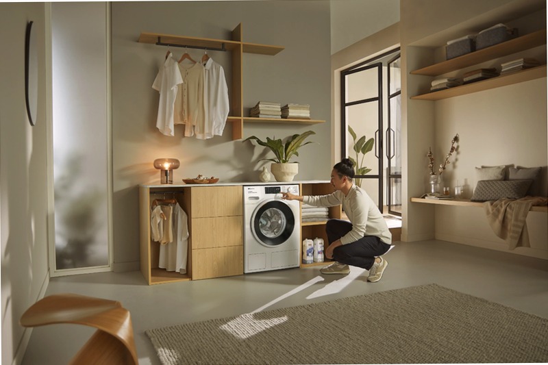 Lavatrice WSG883 WCS PWash&TDos&Steam Bianco