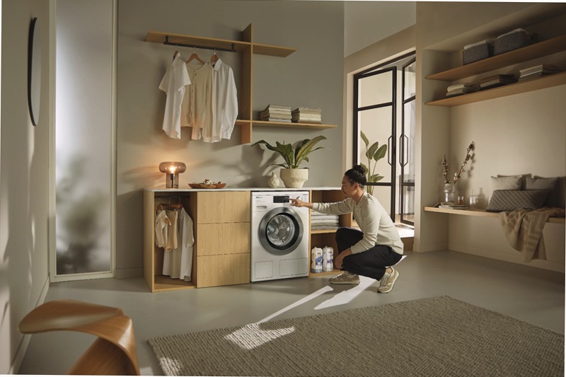WEG885 WCS PWash&TDos&Steam - Lavatrice Frontale Bianco