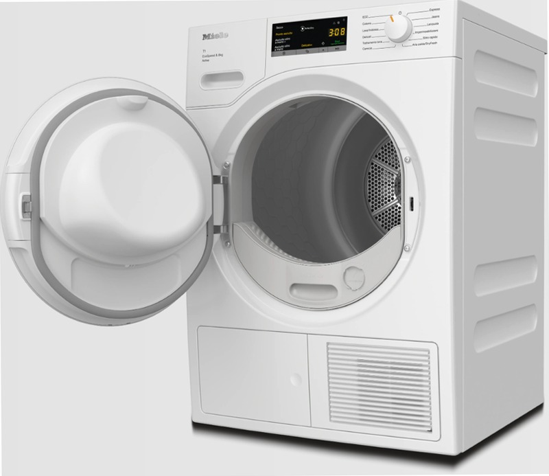 TWA520WP 8kg Active - Asciugatrice a Pompa di Calore E Bianco