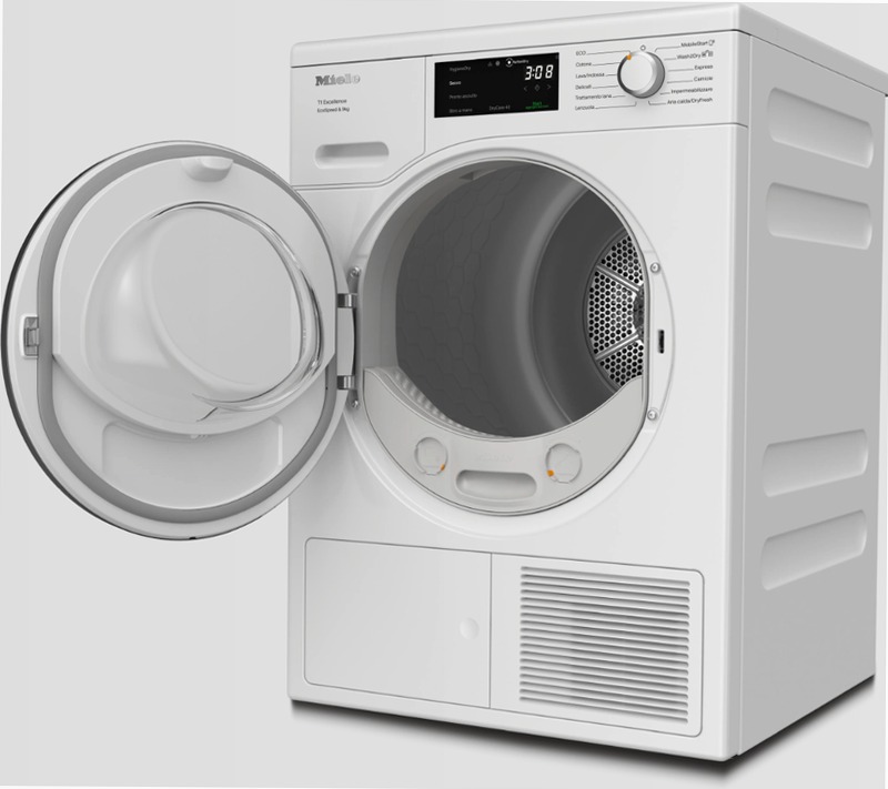 TEH785WP EcoSpeed&9kg - Asciugatrice a Pompa di Calore C Bianco