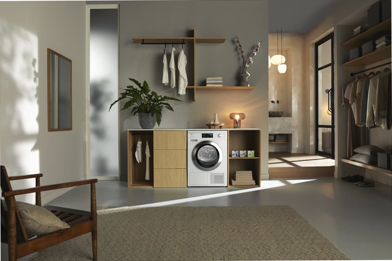 TEH785WP EcoSpeed&9kg - Asciugatrice a Pompa di Calore C Bianco