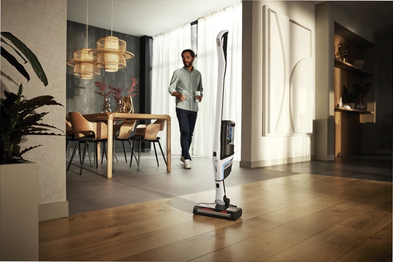 Triflex HX2 Blue Pulse - Aspirapolvere Elettrico Bianco