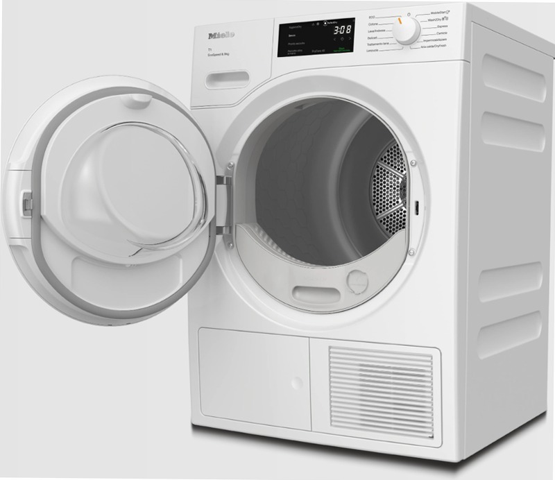 TWD640WP EcoSpeed&9kg - Asciugatrice a Pompa di Calore C Bianco