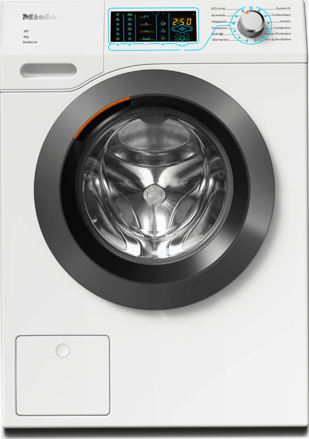 WDD 131 WPS GuideLine 1400rpm 8kg Bianco