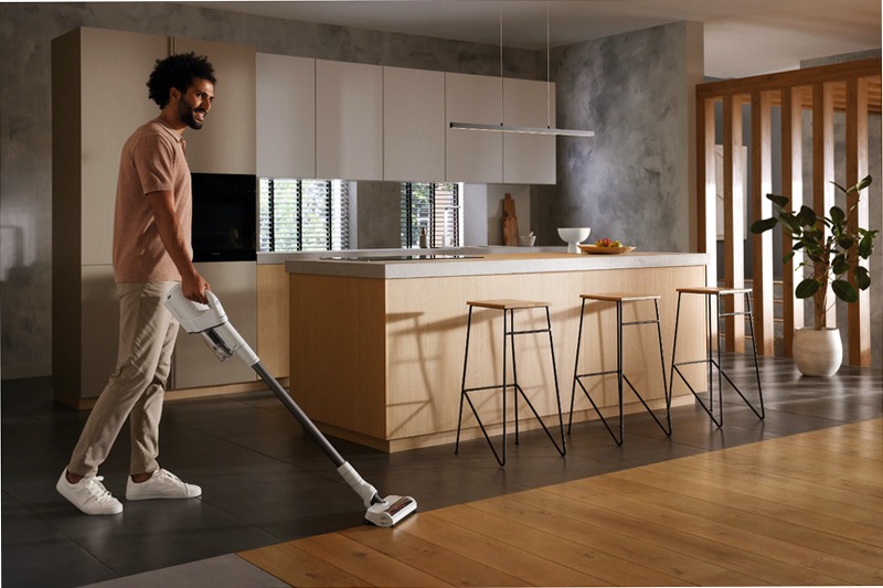 Duoflex HX1 Hardfloor - Aspirapolvere Elettrico Bianco