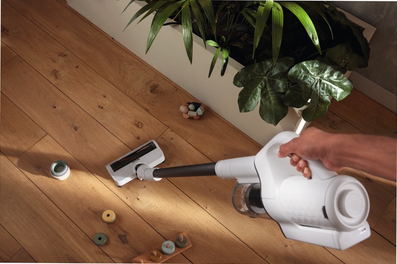 Duoflex HX1 Hardfloor - Aspirapolvere Elettrico Bianco