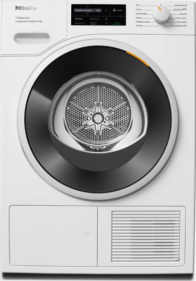 TSL683WP EcoSpeed&Steam&9kg C Bianco