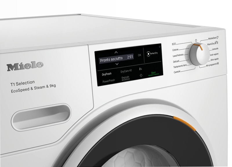 TSL683WP EcoSpeed&Steam&9kg C Bianco