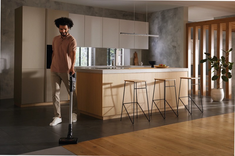 Duoflex HX1 Cat & Dog - Aspirapolvere Elettrico Senza Filo Blu