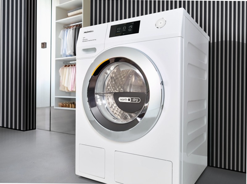 WTR870WPM PWash&TDos 8/5kg - Bianco Loto
