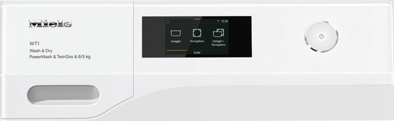 WTR870WPM PWash&TDos 8/5kg - Bianco Loto
