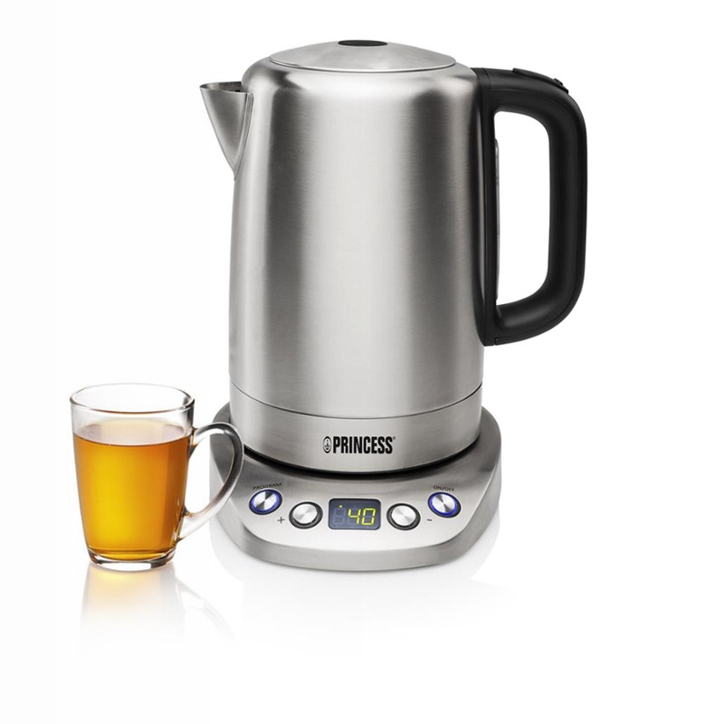 Princess 236002 Bollitore Inox Digitale Deluxe Acciaio