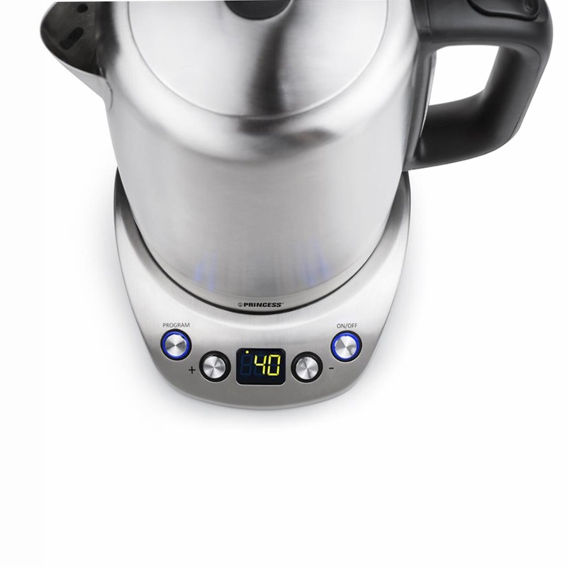 Princess 236002 Bollitore Inox Digitale Deluxe Acciaio
