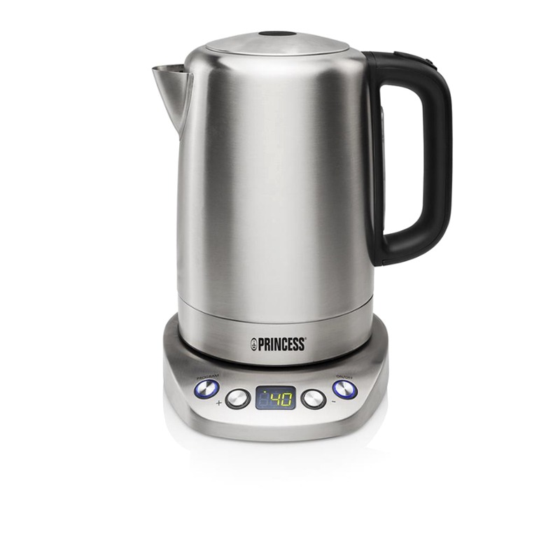 Princess 236002 Bollitore Inox Digitale Deluxe Acciaio