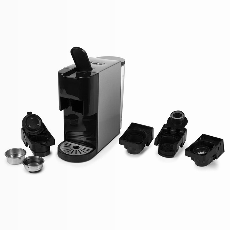 Princess 249451 Macchina Caffè Multi Capsule 5 in 1 Argento 19bar
