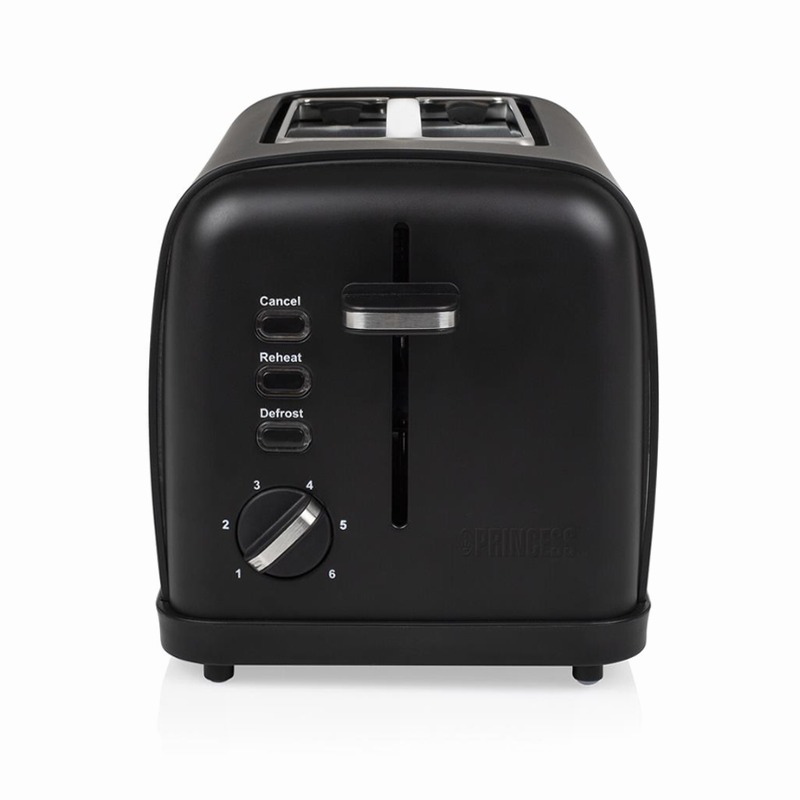 Princess 142396 Tostapane Acciaio Nero