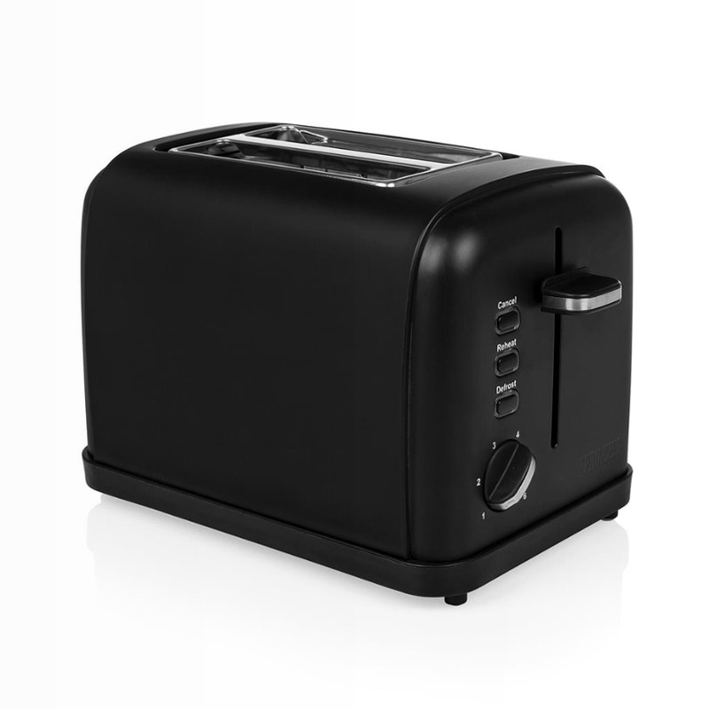Princess 142396 Tostapane Acciaio Nero quattro
