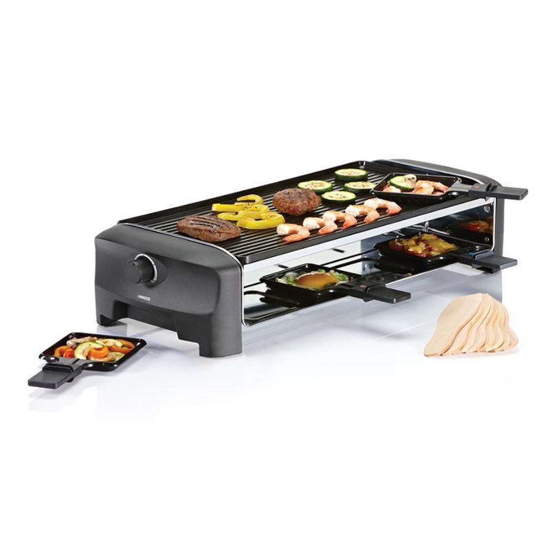 Princess 162840 Raclette 8 Grill e Teppanyaki Party
