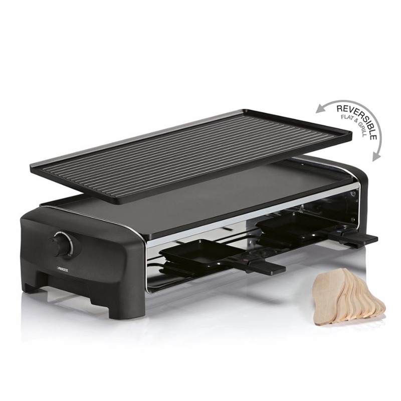 Princess 162840 Raclette 8 Grill e Teppanyaki Party