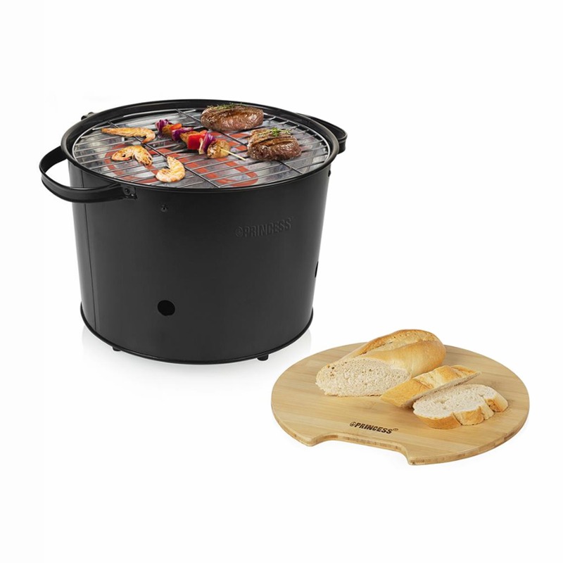 Princess 112240 Barbecue Ibrido Nero