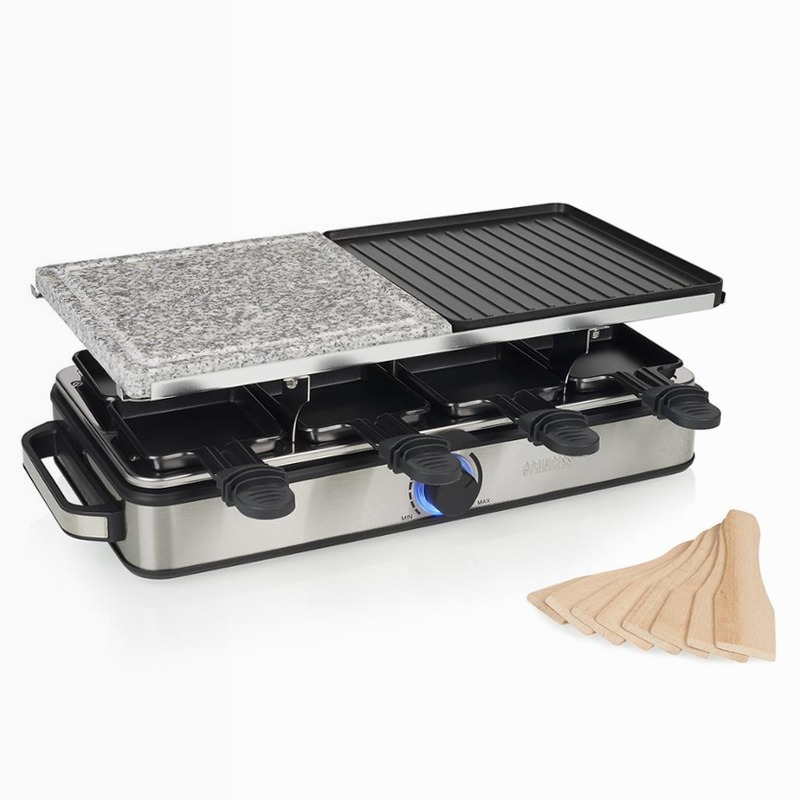 Princess 162635 Raclette 8 Stone e Grill Deluxe
