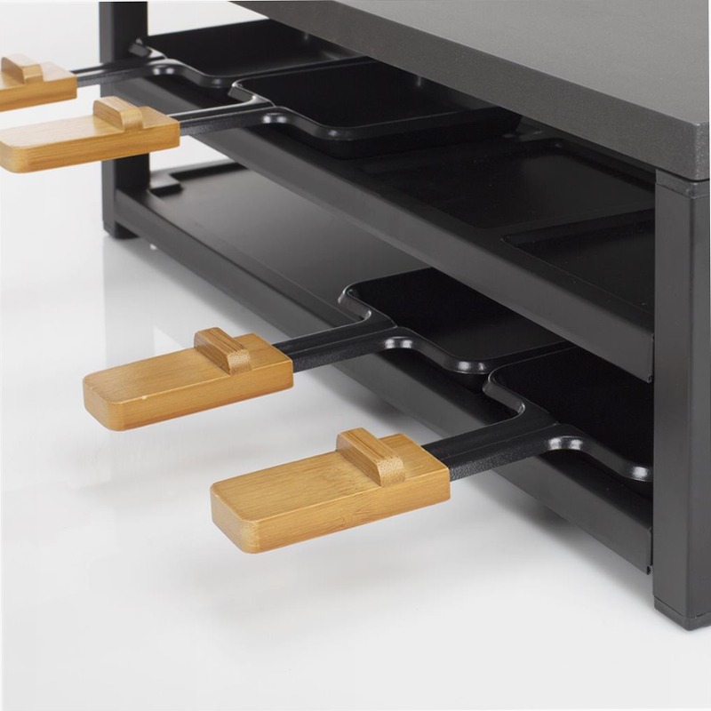 Princess 162655 Raclette in acciaio nero