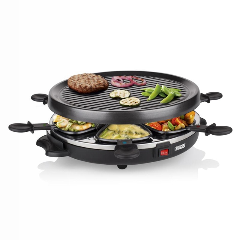 Princess 162725 Raclette 6 Grill da festa