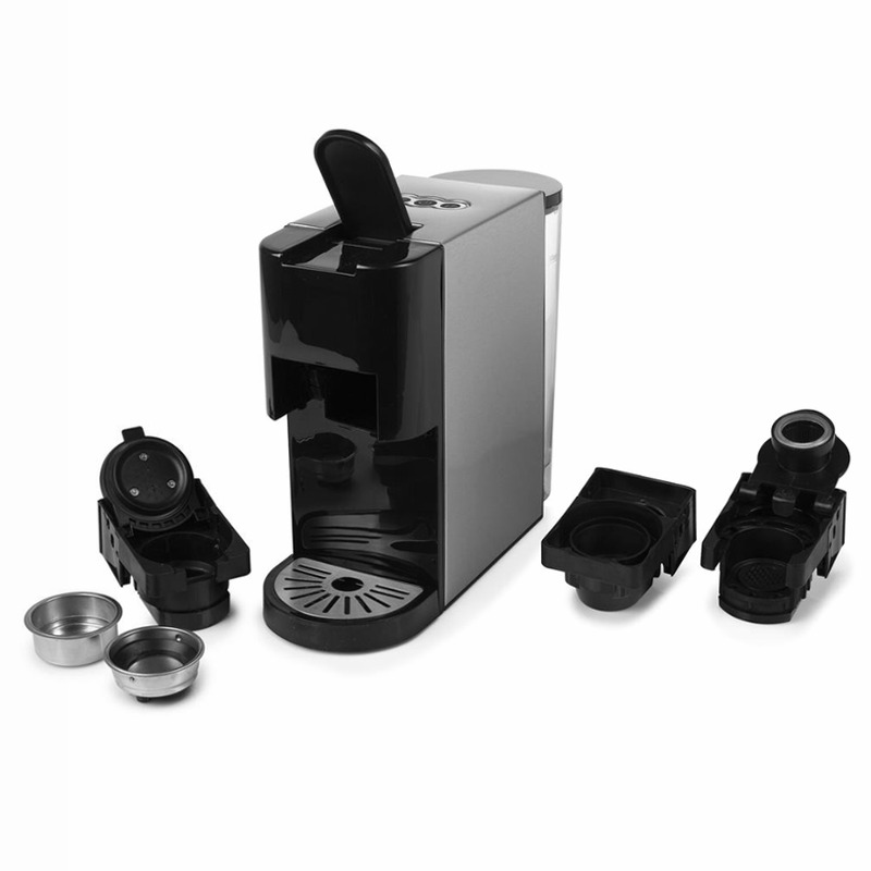 Princess 249450 Macchina Caffè Multi Capsule 4 in 1 Argento 19bar