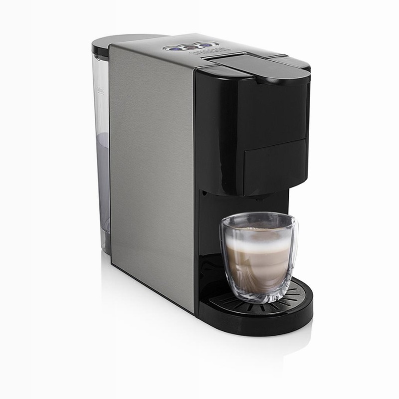 Princess 249450 Macchina Caffè Multi Capsule 4 in 1 Argento 19bar