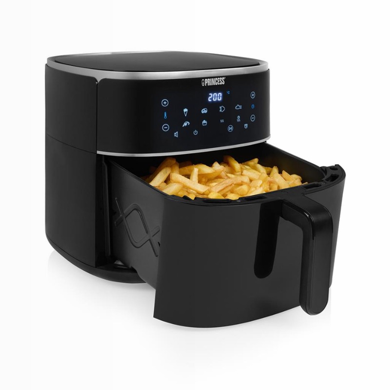 Princess 182254 Aerofryer 8L - Cucina Sana e Pratica Nero