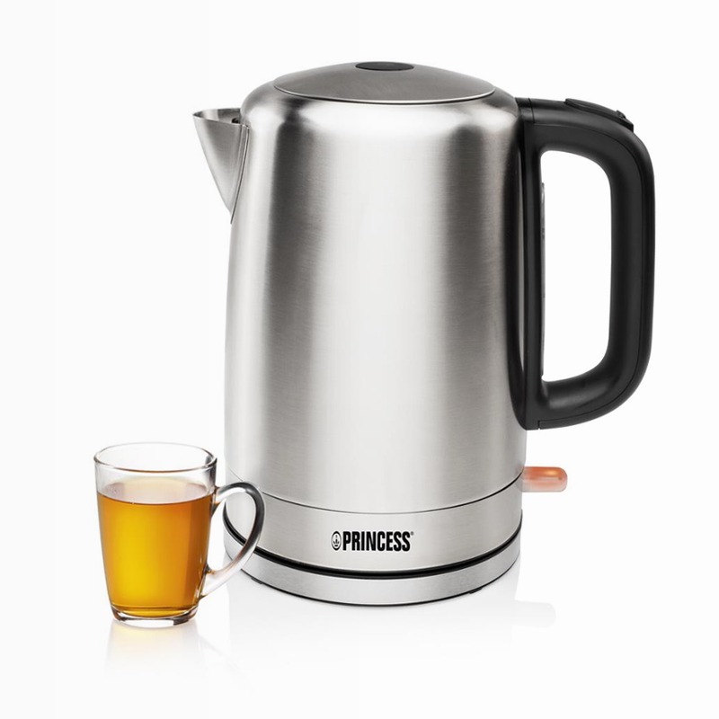 Princess 236001 Bollitore Acciaio Inox Nero