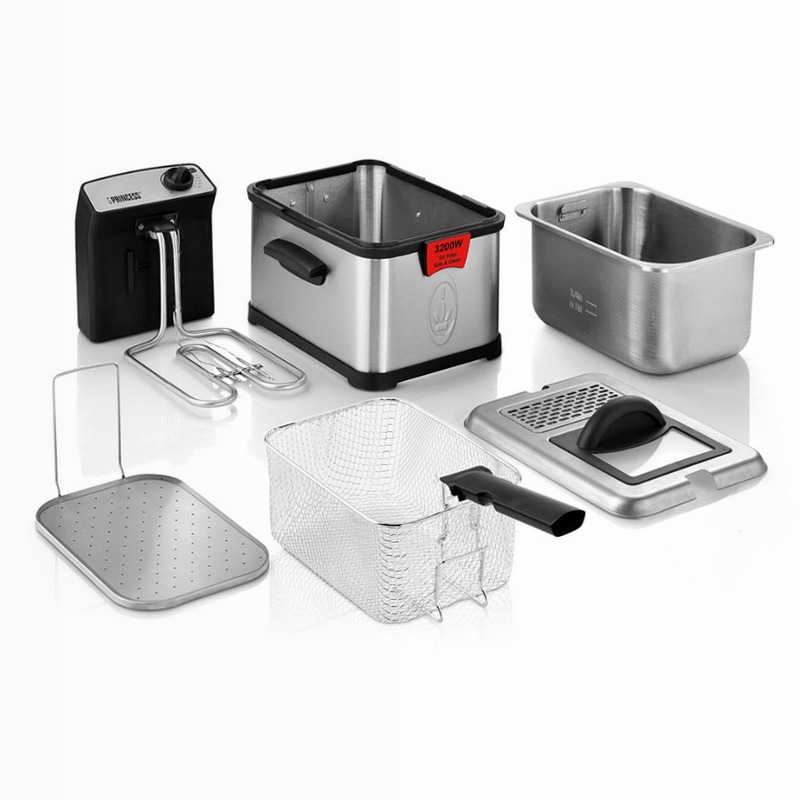 Friggitrice Princess 183001 - 3200 W Argento
