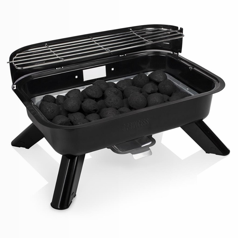 Princess 112252 Barbecue Ibridico Nero