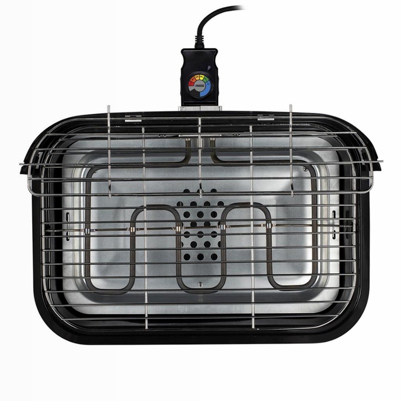 Princess 112252 Barbecue Ibridico Nero