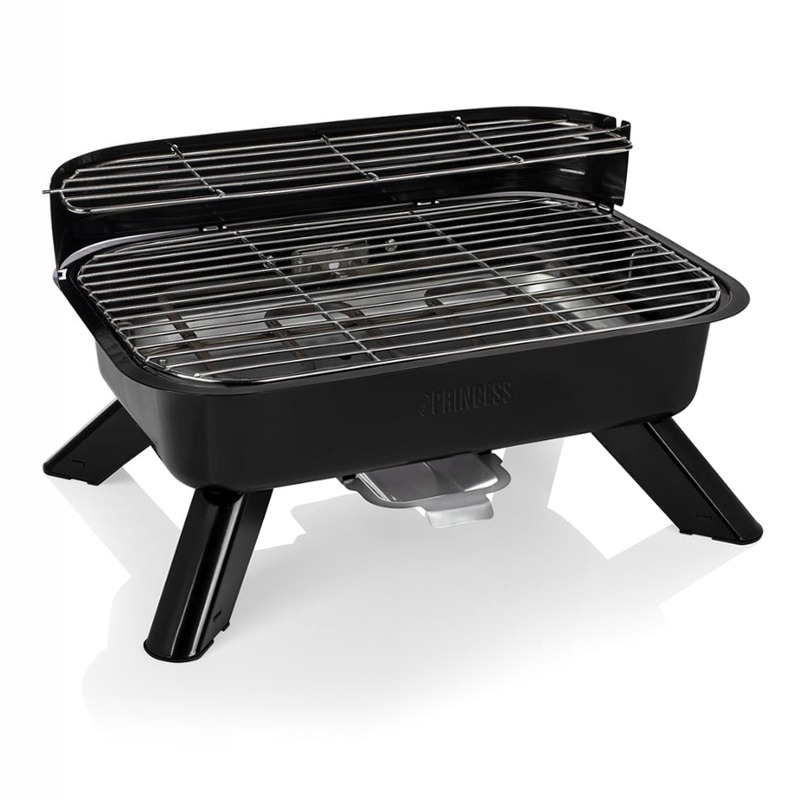 Princess 112252 Barbecue Ibridico Nero