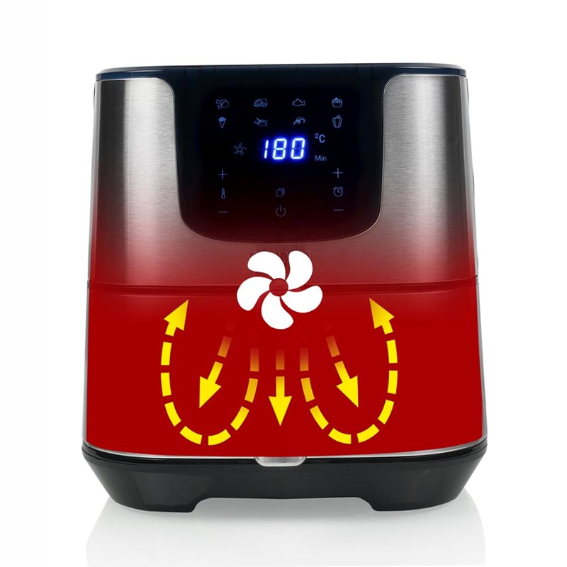 Princess 182060 Digital Aerofryer Deluxe XXL Argento