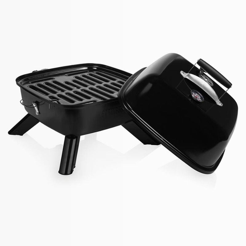 Princess 112256 Barbecue ibrido portatile Nero