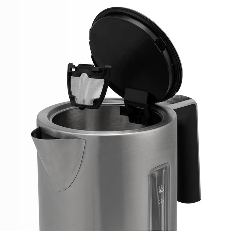Princess 236047 Bollitore Rapido in Acciaio Deluxe 1.7 L Argento