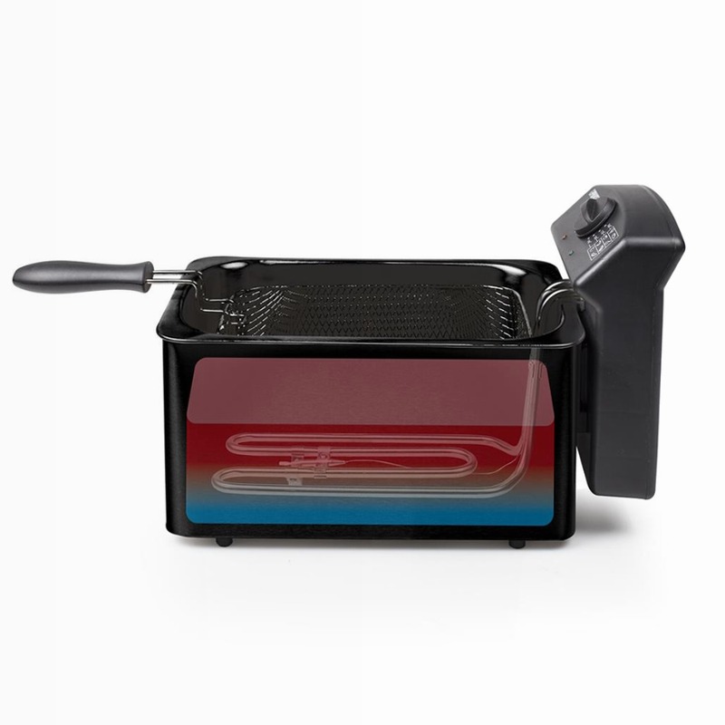 Friggitrice Princess 182729 Acciaio Nero