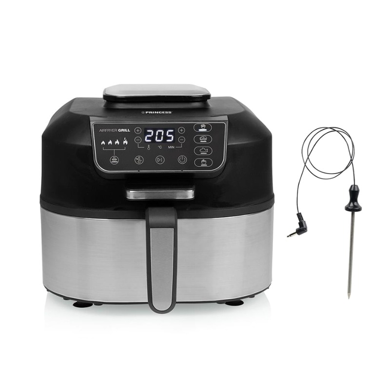 Princess 182092 Grill Aerofryer Argento