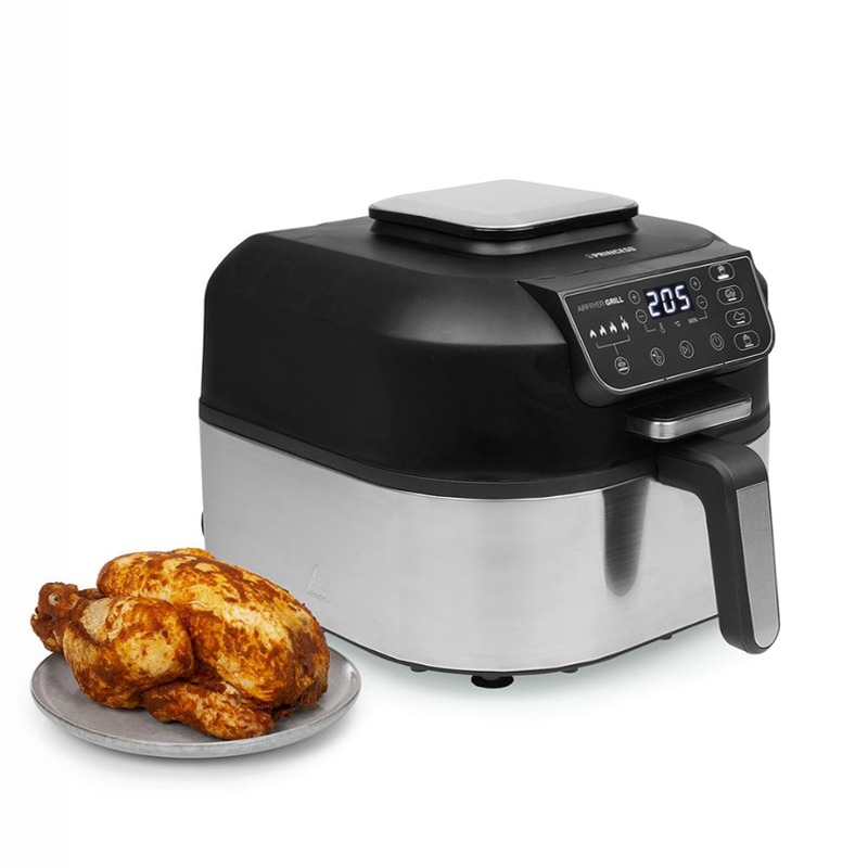 Princess 182092 Grill Aerofryer Argento