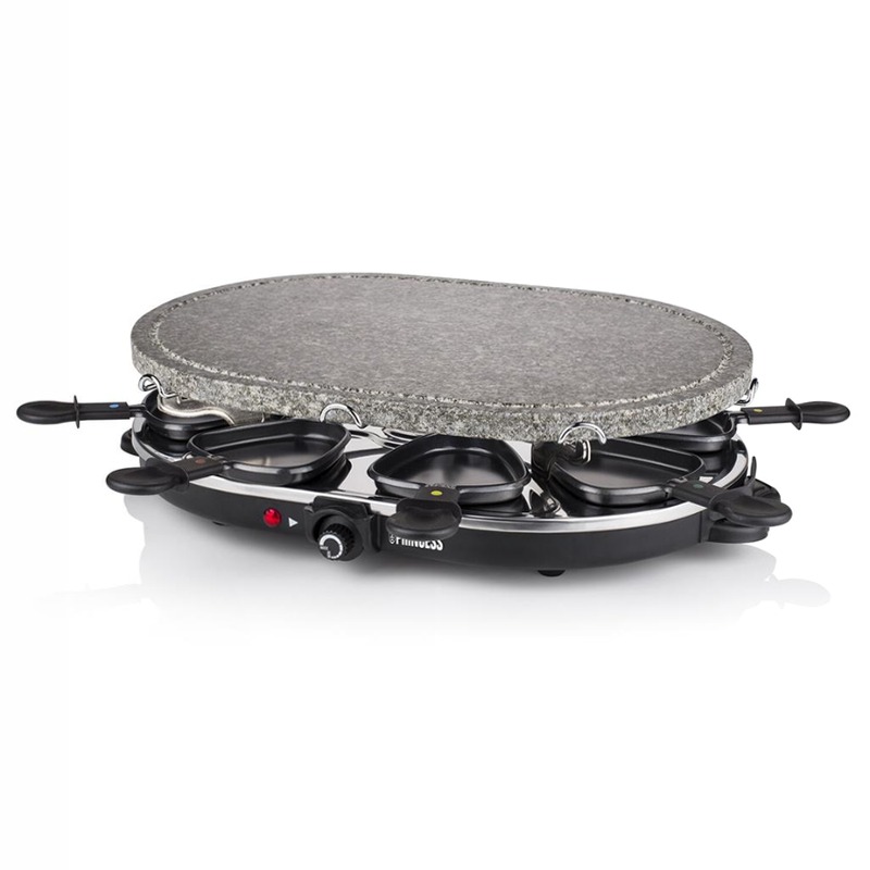 Princess 162720 Raclette 8 Oval Stone Grill Party