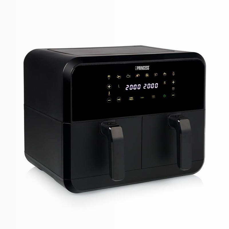 Princess 182068 Aerofryer doppio cestello Nero